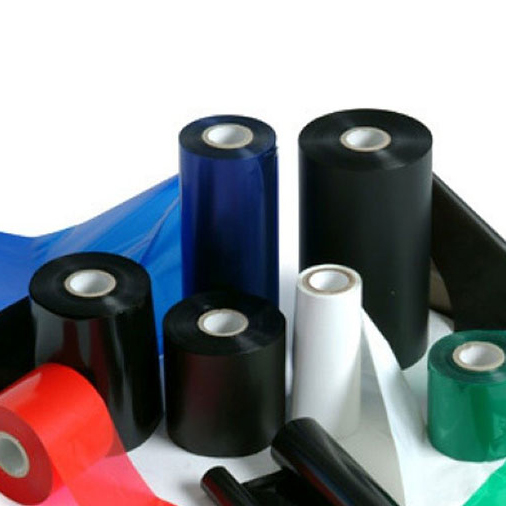 Blue Plastic Rib ZL600L Blue Color Resin Ribbon | International Media Products